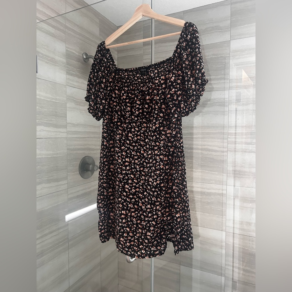 Eclipse floral mini dress size XL